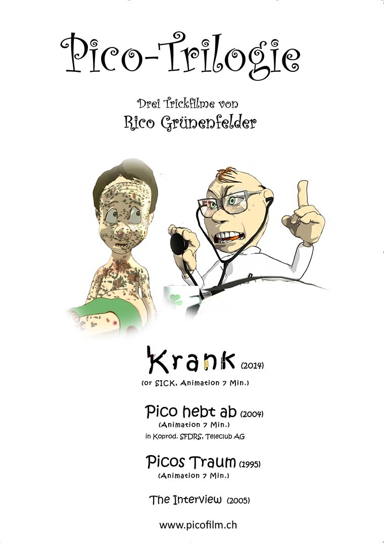 dvd-krank-sick-picofilm-trilogie-2015-rico-gruenenfelder-arzt-patient
