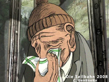 Seilbahn 3D Animation