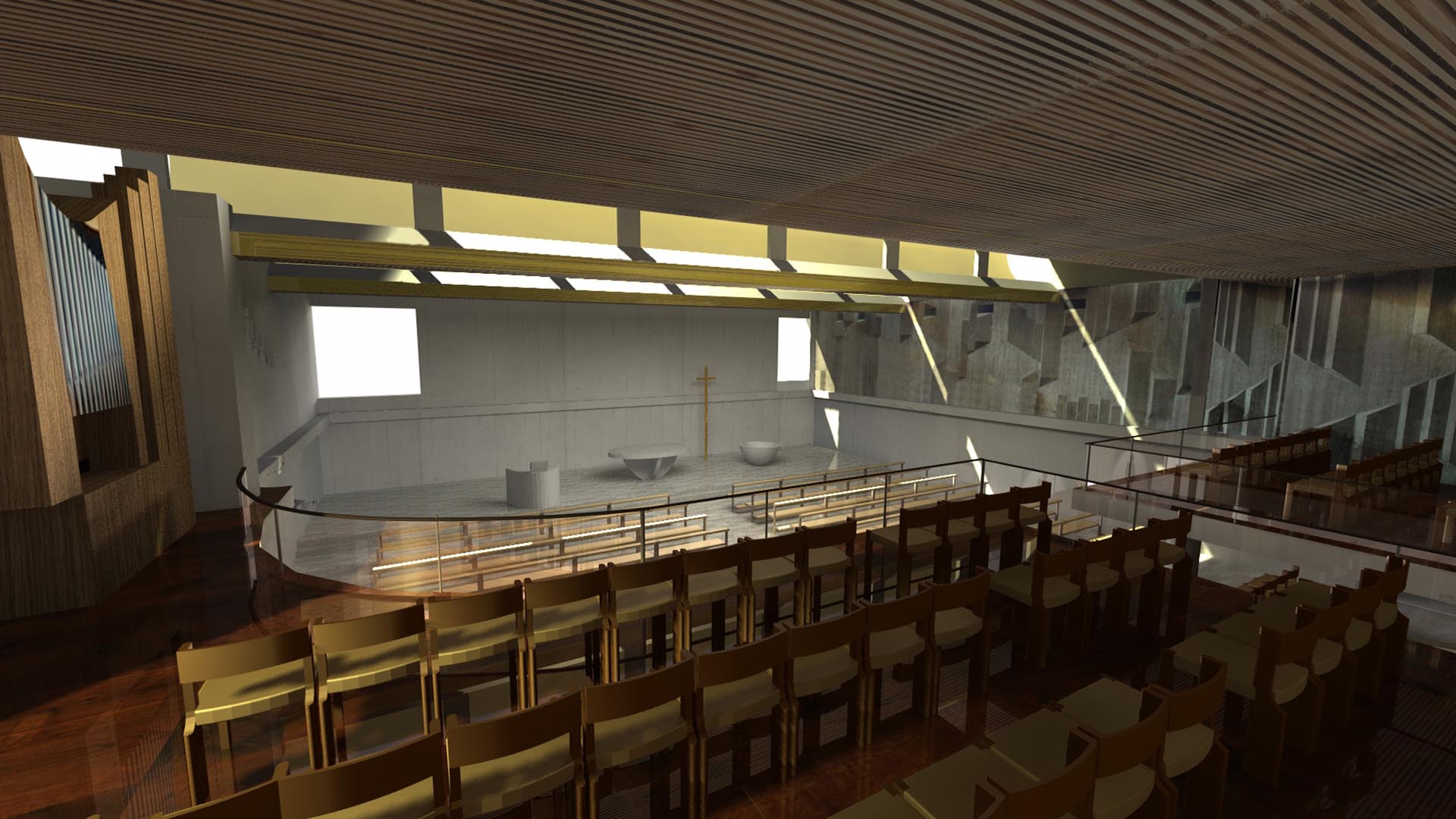 3D 3D visualisierung Herdern Wohnhaus architektur rico gruenenfelder